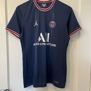 Jordan Paris Saint-Germain 2021/22 Stadium Home Soccer Jersey